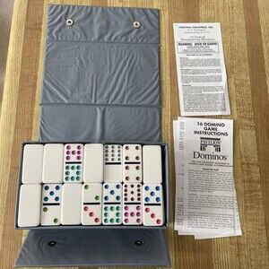 Pavilion DOMINOES game with case & instructions